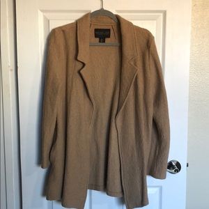 Rachel Zoe camel brown blazer coat